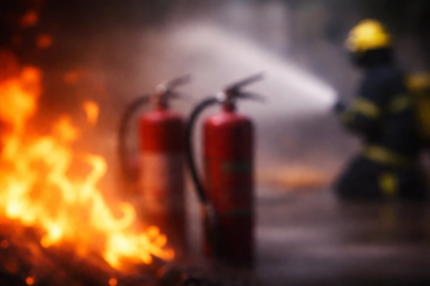 Brandschutz Tobias Scheunemann - Brandschutz und Schulung - Futtermuster in Gelb, Schwarz und Rot
